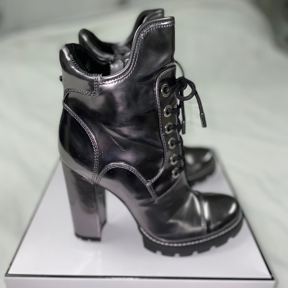 Pewter Guess Booties